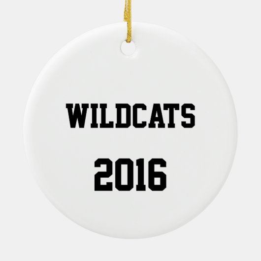 Baseball Keramikornament (Hinten)