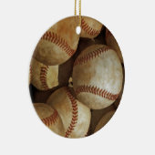 Baseball Keramikornament (Rechts)