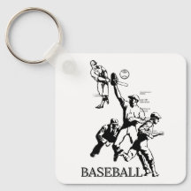 BASEBALL KEYCHAIN