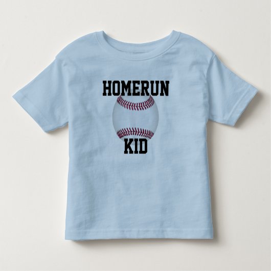 Baseball Kids Shirt "Homerun Kid" Sportlicher T - (Vorderseite)