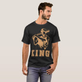 Baseball King und Baseball Baseball-Baseball-Baseb T-Shirt (Vorne ganz)