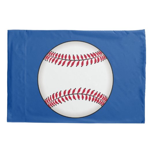 Baseball Kissenbezug (Rückseite)