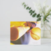 Baseball kontaktieren postkarte (Stehend Vorderseite)