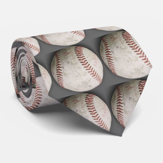 Baseball Krawatte (Gerollt)