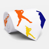 BASEBALL KRAWATTE (Gerollt)