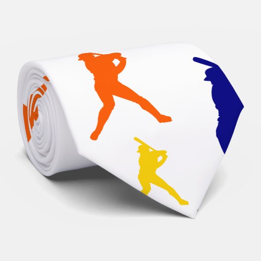 BASEBALL KRAWATTE (Gerollt)