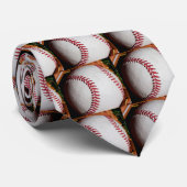 Baseball Krawatte (Gerollt)