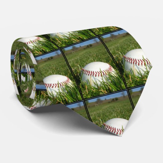 Baseball Krawatte (Gerollt)