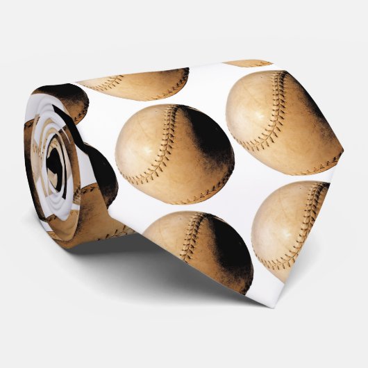 Baseball Krawatte (Gerollt)