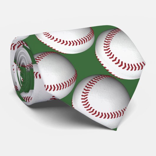 Baseball Krawatte (Gerollt)