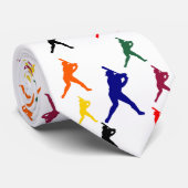 BASEBALL KRAWATTE (Gerollt)