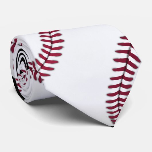 Baseball Krawatte (Gerollt)