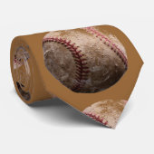 Baseball-Krawatte Krawatte (Gerollt)