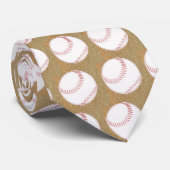 Baseball-Krawatte Krawatte (Gerollt)