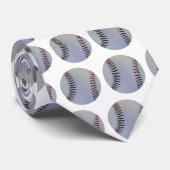Baseball-Krawatte Krawatte (Gerollt)
