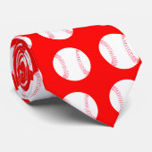 Baseball-Krawatte Krawatte (Gerollt)