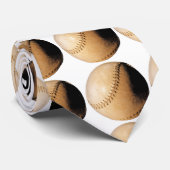 Baseball-Krawatte Krawatte (Gerollt)