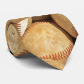 Baseball-Krawatte Krawatte (Gerollt)