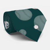 Baseball-Krawatte Krawatte (Gerollt)