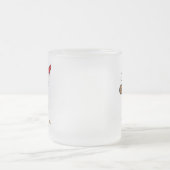 Baseball-Krug-Strichmännchen-Tasse Mattglastasse (Mittel)