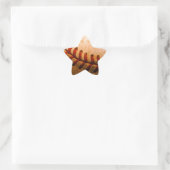 Baseball-Kunst Stern-Aufkleber (Tasche)