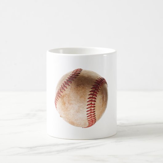 Baseball-Kunst Vintage Kaffeetasse (Mittel)