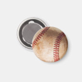 Baseball-Kunst Vintage Magnet (Vorderseite/Rückseite)