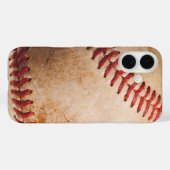 Baseball-Kunstwerk Case-Mate iPhone Hülle (Rückseite (Horizontal))