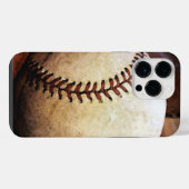 Baseball-Kunstwerk iPhone Hülle (Rückseite (Horizontal))