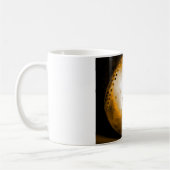 Baseball-Kunstwerk Kaffeetasse (Links)