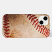 Baseball-Kunstwerke Case-Mate iPhone Hülle (Rückseite (Horizontal))