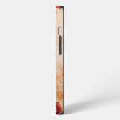 Baseball-Kunstwerke iPhone Hülle (Linke Seite)