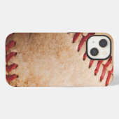 Baseball-Kunstwerke iPhone Hülle (Rückseite (Horizontal))