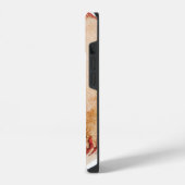 Baseball-Kunstwerke iPhone Hülle (Linke Seite)