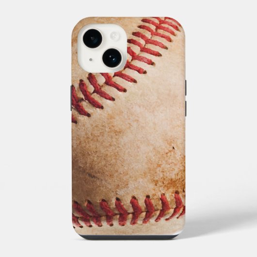 Baseball-Kunstwerke iPhone Hülle (Rückseite)