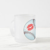 Baseball (Kuss) Mattglastasse (Vorderseite Links)