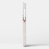 Baseball Lace Sportthema Individuelle Name Case-Mate iPhone Hülle (Rückseite / Links)