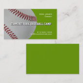 Baseball-Lager-Zug Visitenkarte (Vorne/Hinten)