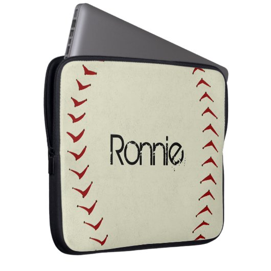Baseball-Laptop-Hülse Laptopschutzhülle (Vorne Rechts)