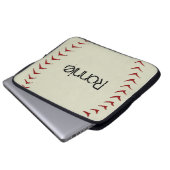 Baseball-Laptop-Hülse Laptopschutzhülle (Vorne Knopf)