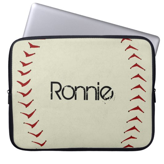 Baseball-Laptop-Hülse Laptopschutzhülle (Vorderseite)