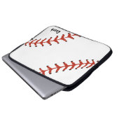 Baseball-Laptop-Sleeve Laptopschutzhülle (Vorne Knopf)