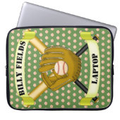 Baseball-Laptop-Sleeve Laptopschutzhülle (Vorderseite)
