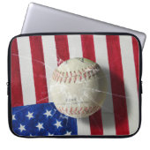 Baseball Laptopschutzhülle (Vorderseite)