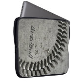 Baseball Laptopschutzhülle (Vorne Rechts)