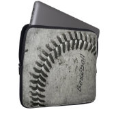 Baseball Laptopschutzhülle (Vorne Rechts)