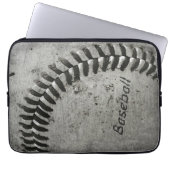 Baseball Laptopschutzhülle (Vorderseite)