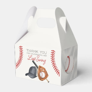 Baseball Last Swing Zuhause Run Brautparty Geschenkschachtel