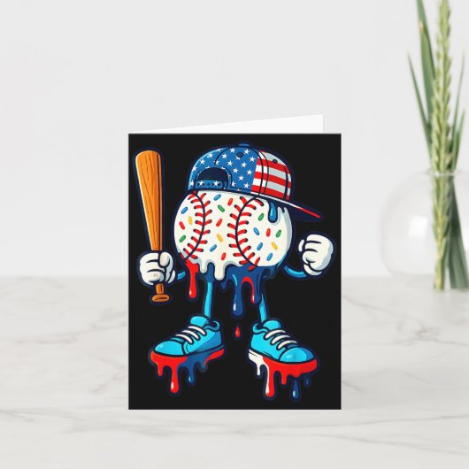 Baseball-Lebensstil 101 Bekleidung Jugend-Drip Karte (Vorderseite)