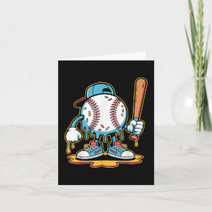 Baseball-Lebensstil 101 T-Shirt Jugend Baseball Dr Karte